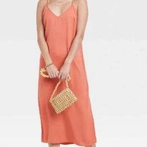 NWT - Salmon Slip Dress
